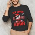 Six Seven 67 Bruh Baseball Valentine’s Day Teens Boys Kids Unisex Long Sleeve T-Shirt Six Seven 67 Bruh Baseball Valentine’s Day Teens Boys Kids Unisex Long Sleeve T-Shirt