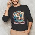 Six Seven Baseball Lifestyle 67 Meme Gen Alpha Slang Unisex Long Sleeve T-Shirt Six Seven Baseball Lifestyle 67 Meme Gen Alpha Slang Unisex Long Sleeve T-Shirt