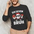 Six Seven Bruh Valentines Baseball Kids 67 Valentine Boys Unisex Long Sleeve T-Shirt Six Seven Bruh Valentines Baseball Kids 67 Valentine Boys Unisex Long Sleeve T-Shirt