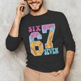 Six Seven Drip Baseball Player Number 67 Or 67th Birthday Unisex Long Sleeve T-Shirt Six Seven Drip Baseball Player Number 67 Or 67th Birthday Unisex Long Sleeve T-Shirt