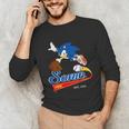 Sonic The Hedgehog Sonic Baseball Est 1991 Unisex Long Sleeve T-Shirt