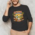 Spring Training 2026 Baseball Vintage Sunset Unisex Long Sleeve T-Shirt