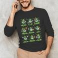 St Patricks Day Baseball Ice Cream Boys Baseball Player Unisex Long Sleeve T-Shirt St Patricks Day Baseball Ice Cream Boys Baseball Player Unisex Long Sleeve T-Shirt