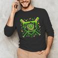 St Patricks Day Baseball Ice Cream Shamrock Baseball Player Unisex Long Sleeve T-Shirt St Patricks Day Baseball Ice Cream Shamrock Baseball Player Unisex Long Sleeve T-Shirt