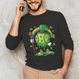 St Patricks Day Baseball Leprechaun Rainbow Green Baseball Unisex Long Sleeve T-Shirt St Patricks Day Baseball Leprechaun Rainbow Green Baseball Unisex Long Sleeve T-Shirt