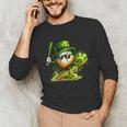 St Patrick’s Day Baseball Shamrock Player Unisex Long Sleeve T-Shirt St Patrick’s Day Baseball Shamrock Player Unisex Long Sleeve T-Shirt