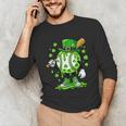 St Patricks Day Shamrock Baseball Drip Icecream Irish Boys Unisex Long Sleeve T-Shirt St Patricks Day Shamrock Baseball Drip Icecream Irish Boys Unisex Long Sleeve T-Shirt