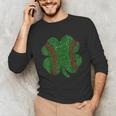 St Patricks Day Shamrock Baseball Saint Paddy's Unisex Long Sleeve T-Shirt