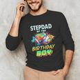 Stepdad Of The Birthday Boy Baseball Football Colorful Unisex Long Sleeve T-Shirt Stepdad Of The Birthday Boy Baseball Football Colorful Unisex Long Sleeve T-Shirt