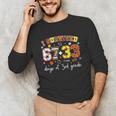I Survived 6733 Days Of 3rd Grade Baseball Football 100 Day Unisex Long Sleeve T-Shirt I Survived 6733 Days Of 3rd Grade Baseball Football 100 Day Unisex Long Sleeve T-Shirt