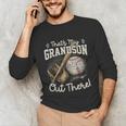 That's My Grandson Out There Jersey Number 56 Baseball Unisex Long Sleeve T-Shirt