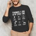 Things I Do In My Spare Time Baseball Lovers Kids Boys Unisex Long Sleeve T-Shirt Things I Do In My Spare Time Baseball Lovers Kids Boys Unisex Long Sleeve T-Shirt
