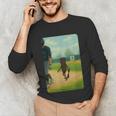 Tung Tung Tung Sahur Baseball Meme Unisex Long Sleeve T-Shirt Tung Tung Tung Sahur Baseball Meme Unisex Long Sleeve T-Shirt