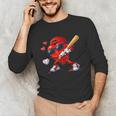 Valentine Baseball Heart Sports Love Valentines Day Boys Unisex Long Sleeve T-Shirt Valentine Baseball Heart Sports Love Valentines Day Boys Unisex Long Sleeve T-Shirt