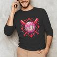 Valentines Day Baseball Boys Ice Cream Drip Heart Youth Kids Unisex Long Sleeve T-Shirt Valentines Day Baseball Boys Ice Cream Drip Heart Youth Kids Unisex Long Sleeve T-Shirt