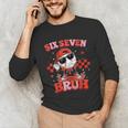 Valentines Day Baseball Six Seven 67 Meme Heart Baseball Dab Unisex Long Sleeve T-Shirt Valentines Day Baseball Six Seven 67 Meme Heart Baseball Dab Unisex Long Sleeve T-Shirt