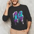 Vintage Baseball 14 Number Unisex Long Sleeve T-Shirt Vintage Baseball 14 Number Unisex Long Sleeve T-Shirt