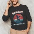 Vintage Baseball Batter Retro Sports Circle Graphic Unisex Long Sleeve T-Shirt Vintage Baseball Batter Retro Sports Circle Graphic Unisex Long Sleeve T-Shirt