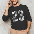 Vintage Baseball Number 23 Jersey Player Uniform Unisex Long Sleeve T-Shirt Vintage Baseball Number 23 Jersey Player Uniform Unisex Long Sleeve T-Shirt