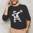 Vintage Dabbing Santa Christmas Baseball Xmas Costume Unisex Long Sleeve T-Shirt Vintage Dabbing Santa Christmas Baseball Xmas Costume Unisex Long Sleeve T-Shirt