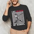 Women's I Hit 100 Days Of School Baseball 100th Day Boys Kids Unisex Long Sleeve T-Shirt Women's I Hit 100 Days Of School Baseball 100th Day Boys Kids Unisex Long Sleeve T-Shirt