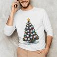 Baseball Christmas Tree Men Boys Youth Santa Sports Unisex Long Sleeve T-Shirt