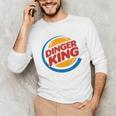 Baseball Dinger King Logo For Home Run Players And Fan Unisex Long Sleeve T-Shirt Baseball Dinger King Logo For Home Run Players And Fan Unisex Long Sleeve T-Shirt