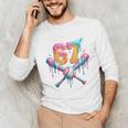 Baseball Drip 67 Six Seven Number 67 Player 67th Birthday Unisex Long Sleeve T-Shirt Baseball Drip 67 Six Seven Number 67 Player 67th Birthday Unisex Long Sleeve T-Shirt