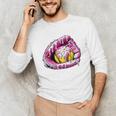 Baseball Glove Drip Shirt Ice Cream Dripping Girls Pocket Premium Unisex Long Sleeve T-Shirt Baseball Glove Drip Shirt Ice Cream Dripping Girls Pocket Premium Unisex Long Sleeve T-Shirt