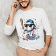 Baseball Lifestyle Apparel Youth Baseball Ice Cream Drip Unisex Long Sleeve T-Shirt Baseball Lifestyle Apparel Youth Baseball Ice Cream Drip Unisex Long Sleeve T-Shirt