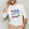 Baseball Player 100 Days Of School Sports Ice Cream Drip Premium Tri-Blend Unisex Long Sleeve T-Shirt Baseball Player 100 Days Of School Sports Ice Cream Drip Premium Tri-Blend Unisex Long Sleeve T-Shirt