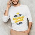 Best Baseball Umpire Job Occupation Premium Tri-Blend Unisex Long Sleeve T-Shirt