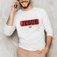 This Boy Runs On Jesus And Baseball Christian Baseball Unisex Long Sleeve T-Shirt This Boy Runs On Jesus And Baseball Christian Baseball Unisex Long Sleeve T-Shirt