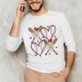 Coquette Bow XOXO Baseball Lover Heart Valentine Game Day Unisex Long Sleeve T-Shirt Coquette Bow XOXO Baseball Lover Heart Valentine Game Day Unisex Long Sleeve T-Shirt