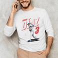 Edwin Diaz Los Angeles D Baseball Players MLBEDD204M Unisex Long Sleeve T-Shirt
