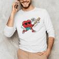 Heart Valentines Day Baseball Men Boys Kids Teens Unisex Long Sleeve T-Shirt Heart Valentines Day Baseball Men Boys Kids Teens Unisex Long Sleeve T-Shirt