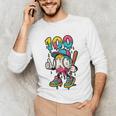 Ice Cream Drip Baseball Party 100 Days Of School Teacher Unisex Long Sleeve T-Shirt Ice Cream Drip Baseball Party 100 Days Of School Teacher Unisex Long Sleeve T-Shirt