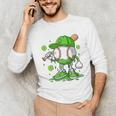 Kids Boys Happy St Patricks Day Kids Baseball Ice Cream Drip Unisex Long Sleeve T-Shirt Kids Boys Happy St Patricks Day Kids Baseball Ice Cream Drip Unisex Long Sleeve T-Shirt
