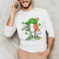 Kids Boys St Patricks Day Irish Flag Kids Baseball Ice Cream Drip Unisex Long Sleeve T-Shirt Kids Boys St Patricks Day Irish Flag Kids Baseball Ice Cream Drip Unisex Long Sleeve T-Shirt