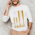 Pirates Baseball Fan Apparel For Sports Enthusiasts Unisex Long Sleeve T-Shirt Pirates Baseball Fan Apparel For Sports Enthusiasts Unisex Long Sleeve T-Shirt