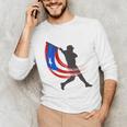 Puerto Rico Baseball Flag Player Boricua Heritage Sports Unisex Long Sleeve T-Shirt Puerto Rico Baseball Flag Player Boricua Heritage Sports Unisex Long Sleeve T-Shirt