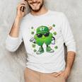 Shamrocks Playing Baseball St Patricks Day 6 7 Meme Men Boys Unisex Long Sleeve T-Shirt Shamrocks Playing Baseball St Patricks Day 6 7 Meme Men Boys Unisex Long Sleeve T-Shirt