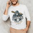 Sioux City Silverbacks Retro Minor League Baseball Unisex Long Sleeve T-Shirt
