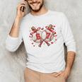 Six Seven 67 Meme Baseball Coquette Bow Valentine Unisex Long Sleeve T-Shirt Six Seven 67 Meme Baseball Coquette Bow Valentine Unisex Long Sleeve T-Shirt
