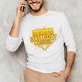Strike Out Childhood Cancer Boys Baseball Drip Gold Ribbon Unisex Long Sleeve T-Shirt Strike Out Childhood Cancer Boys Baseball Drip Gold Ribbon Unisex Long Sleeve T-Shirt