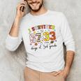 I Survived 6733 Days Baseball Football Softball 3rd Grade Unisex Long Sleeve T-Shirt I Survived 6733 Days Baseball Football Softball 3rd Grade Unisex Long Sleeve T-Shirt