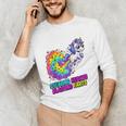 Unicorn Fart Valentine Stealing Hearts Blasting Farts Raglan Baseball Tee Unisex Long Sleeve T-Shirt