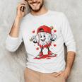Valentine Baseball Heart Sports Men Boys Kid Unisex Long Sleeve T-Shirt
