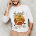 Youth Boy Baseball Jesus Saves Christian Baseball Religious Unisex Long Sleeve T-Shirt Youth Boy Baseball Jesus Saves Christian Baseball Religious Unisex Long Sleeve T-Shirt