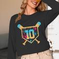 10 Years Old 10th Birthday Baseball Ice Cream Dripping Boys Unisex Long Sleeve T-Shirt 10 Years Old 10th Birthday Baseball Ice Cream Dripping Boys Unisex Long Sleeve T-Shirt